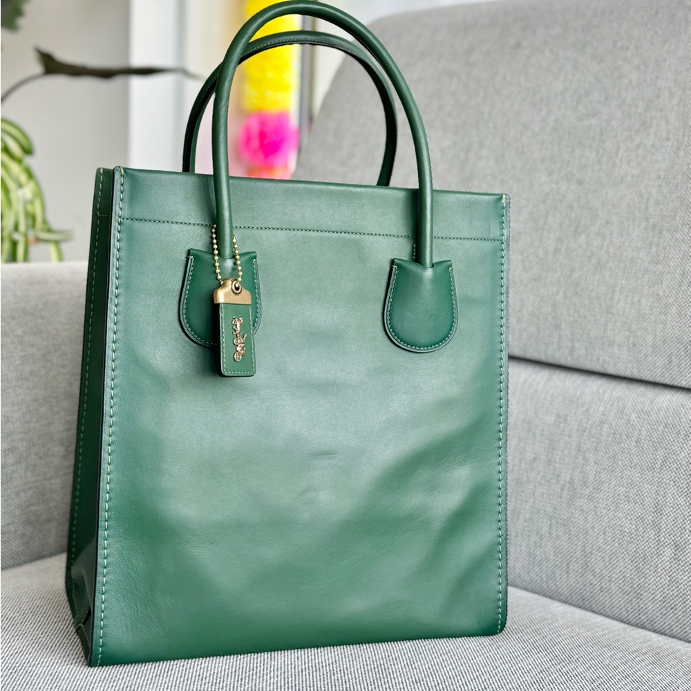 COACH 1941 Cashin Carry 29 Glovetanned Leather Tote Limited Edition From Archive